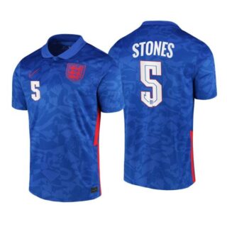 Men's John Stones England National Royal Blue Away Jersey