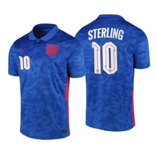Men's Raheem Sterling England National Royal Blue Away Jersey