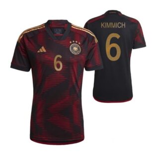 Men's Joshua Kimmich Germany National Team Black Away Soccer Jersey 2022-23