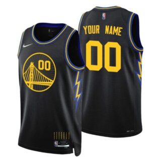 Men's Custom Golden State Warriors 75th Anniversary Diamond Jersey