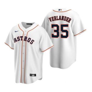 Men's Justin Verlander Houston Astros Cool Base Jersey White
