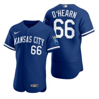 Men's Kansas City Royals Ryan O'Hearn Stitched Jersey 2022 Uniform - Royal