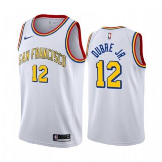 Men's Kelly Oubre Jr. Golden State Warriors Basketball Jersey White Classic
