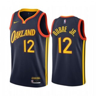 Men's Kelly Oubre Jr. Golden State Warriors Basketball Jersey Navy