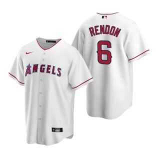 Men's Anthony Rendon Los Angeles Angels Cool Base Jersey White