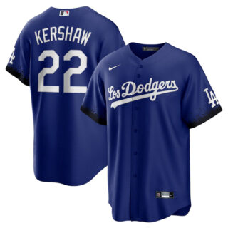 Youth Clayton Kershaw Los Angeles Dodgers 2021 City Connect Stitched Jersey