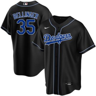 Youth Cody Bellinger Los Angeles Dodgers Black Fashion Jersey Stitched
