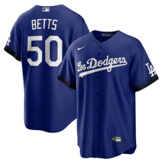 Youth Mookie Betts Los Angeles Dodgers 2021 City Connect Stitched Jersey