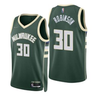 Men's Justin Robinson Milwaukee Bucks 75th Anniversary Diamond Jersey