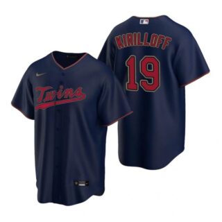 Men's Alex Kirilloff Minnesota Twins Cool Base Jersey Navy