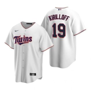 Men's Alex Kirilloff Minnesota Twins Cool Base Jersey White