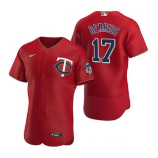 Men's Jose Berrios Minnesota Twins Flex Base Jersey Red