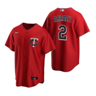 Men's Luis Arraez Minnesota Twins Cool Base Jersey Red