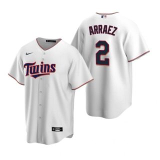 Men's Luis Arraez Minnesota Twins Cool Base Jersey White