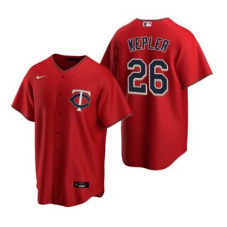 Men's Max Kepler Minnesota Twins Cool Base Jersey Red
