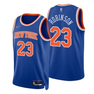 Men's Mitchell Robinson New York Knicks 75th Anniversary Diamond Jersey