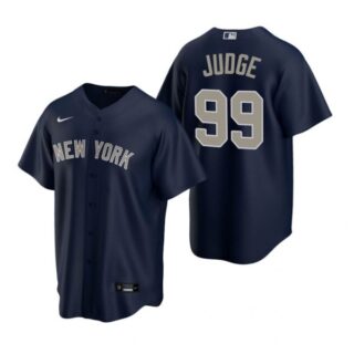 Men's Aaron Judge New York Yankees Cool Base Jersey Navy