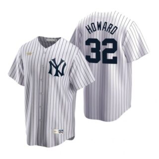 Men's Elston Howard New York Yankees Cool Base Jersey White