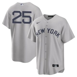 Youth New York Yankees #25 Gleyber Torres Field of Dreams Throwback Jersey Stitched
