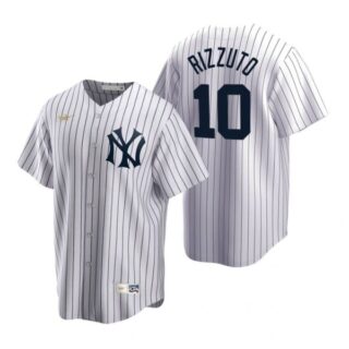 Men's Phil Rizzuto New York Yankees Cool Base Jersey White