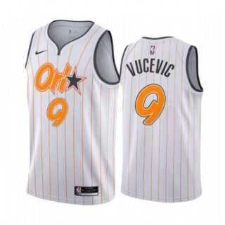 Men's Nikola Vucevic Orlando Magic Basketball Jersey White