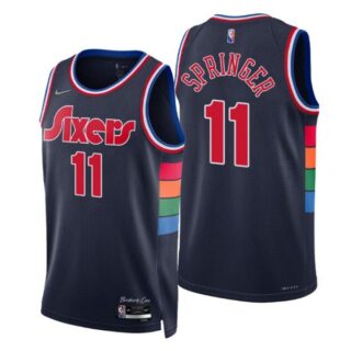 Men's Jaden Springer Philadelphia 76ers 75th Anniversary Diamond Jersey