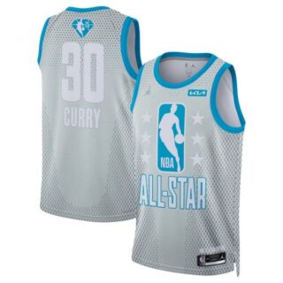 Men's Stephen Curry 2022 All-Star Game Swingman Stitched Jersey - Gray
