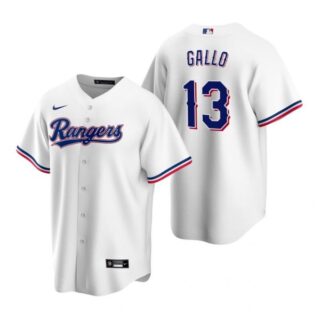 Men's Joey Gallo Texas Rangers Cool Base Jersey Gray White