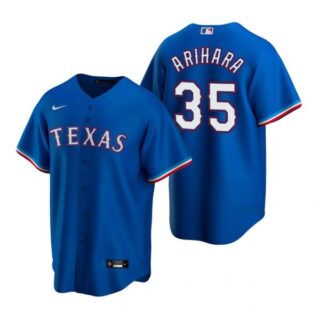 Men's Kohei Arihara Texas Rangers Cool Base Jersey Royal Royal