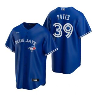 Men's Kirby Yates Toronto Blue Jays Cool Base Jersey Royal Royal