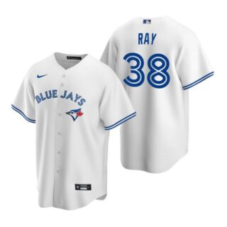 Men's Robbie Ray Toronto Blue Jays Cool Base Jersey White White
