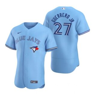 Men's Vladimir Guerrero Jr. Toronto Blue Jays Flex Base Jersey White Powder Blue