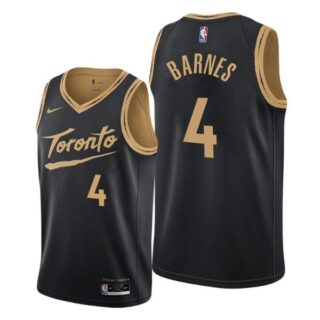Men's Scottie Barnes Toronto Raptors 2021 NBA Draft Jersey Black